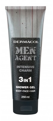 Dermacol Men Agent Intensive Charm 3in1 żel pod prysznic 250 ml dla mężczyzn