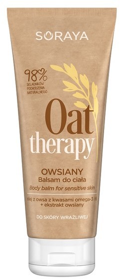 Dermika Oat Therapy Body Balm Night Cream balsam do ciała Owsiany 200ml