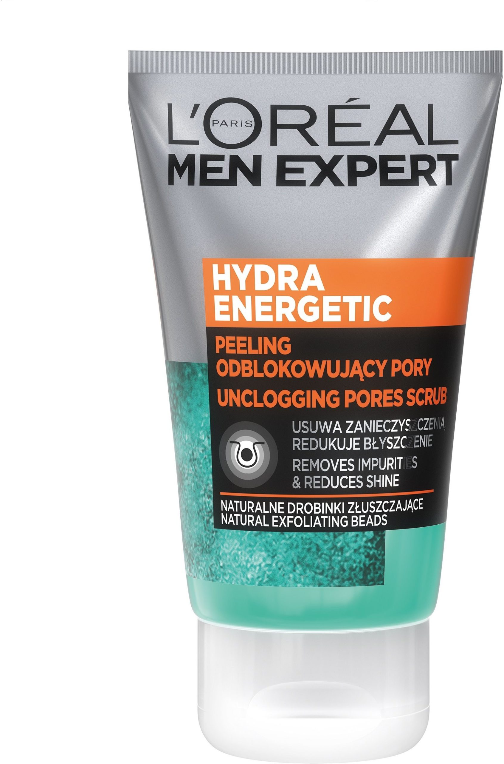 L'Oreal Paris L'Oreal Paris Men Expert Hydra Energetic peeling do twarzy odblokowujący pory 100ml