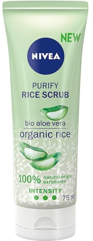 Nivea Rice Scrub Purify Peeling ryżowy z Bio Aloesem 75ml SO_106453