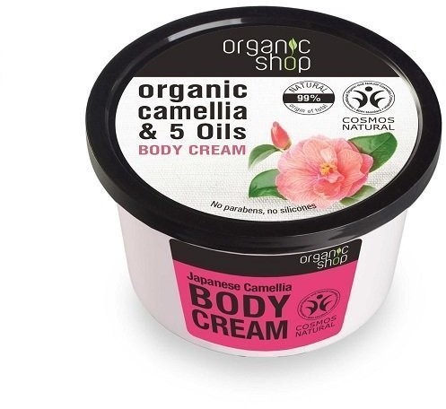 Organic Shop Japońska Kamelia Organiczny Krem Do Ciała 250ml