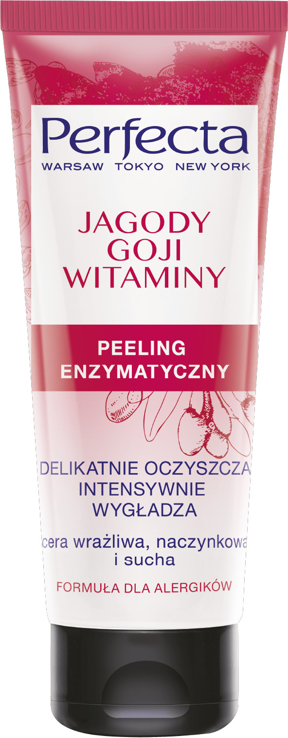 Perfecta jagody Goji i witaminy Peeling enzymatyczny 75ml