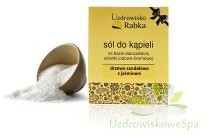 Uzdrowisko Rabka Sól kąpielowa jodowo-bromowa w kartoniku - drzewo sandałowe z jaśminem Rabka_worek_03