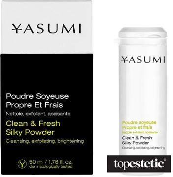 Yasumi Yasumi Clean & Fresh Silky Powder Oczyszczający proszek do twarzy 50 ml