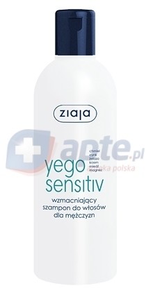 Ziaja Ziaja Yego Sensitiv wzmacniający szampon do włosów dla mężczyzn 300ml