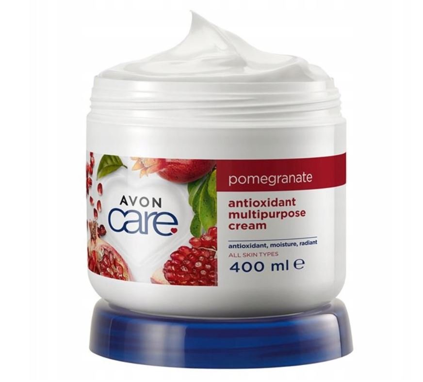 Avon Care Replenishing Moisture Multipurpose Cream Uniwersalny Krem Nawilżający Do Twarzy I Ciała Z Olejkiem Z Awokado 400ml
