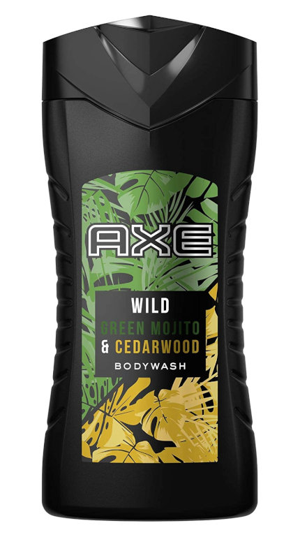 Axe WILD Bodywash - Żel pod prysznic dla mężczyzn - Zielone Mojito i Drzewo Cedrowe - 400 ml