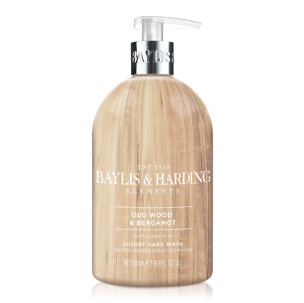 Baylis & Harding Elements Oud & Bergamot Hand Wash 500ml - Mydło do rąk 500 ml