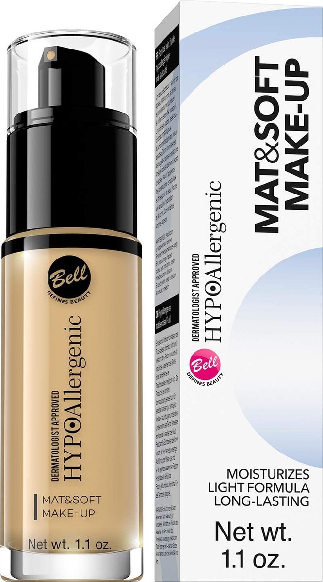 Bell HYPOAllergenic Mat&Soft Make-up 5, 30 g