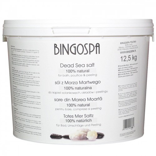 BingoSpa Sól z Morza Martwego z borowiną i rozmarynem 12,5 kg