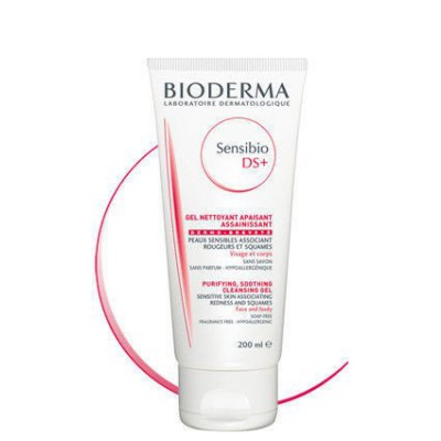 Bioderma sensibio d.s+ gel antybakteryjny żel oczyszczający do mycia twarzy 200 ml
