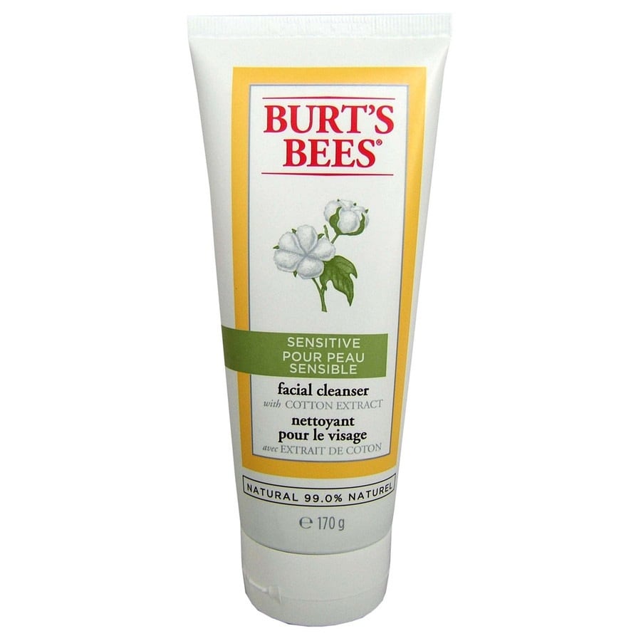 Burt's Bees Burt's Bees Balsam do czyszczenia skóry wrażliwej z ekstraktem z bawełny, 1 opakowanie (1 x 170 g)