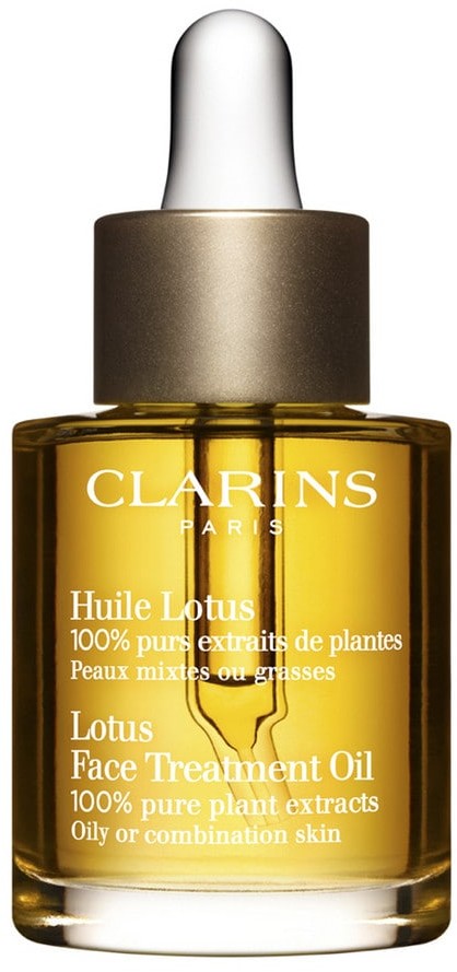 Clarins Lotus Face Treatment Oil, Olejek Pielęgnacyjny do Twarzy do cery tłustej i mieszanej 30ml