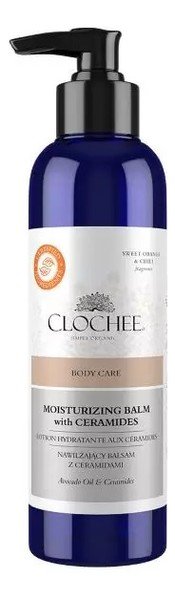 Clochee, Simply Organic Nawilżający Balsam Do Ciała Z Ceramidami Sweet Orange & Chili, 100 ml