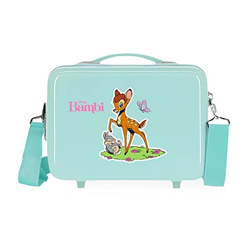 Disney Bambi Adaptowalna kosmetyczka z torbą na ramię niebieska 29 x 21 x 15 cm sztywna ABS 9,14 l