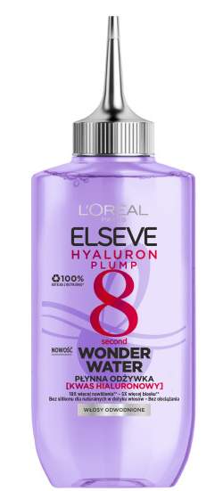 Elseve Hyaluron Plump Wonder Water Płynna Odżywka do włosów 200 ml