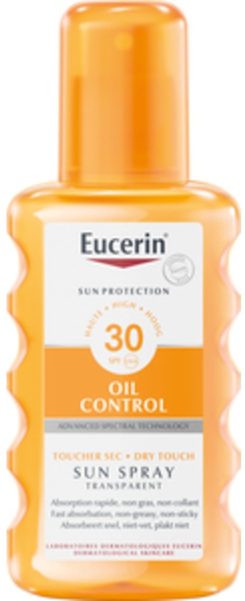 Eucerin Eucerin Sun Spray Transparent SPF30 - spray do opalania 200ml 200 ml