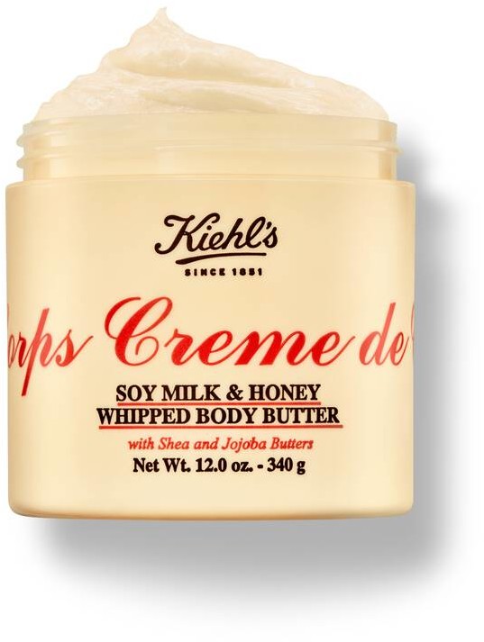 Kiehl's Creme de Corps Soy Milk & Honey Whipped Body Butter - Masło do ciała z miodem i mlekiem sojowym 915