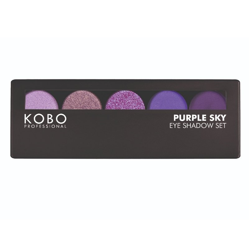 Kobo Professional Purple Sky Paleta Magnetyczna 5 Cieni 9G
