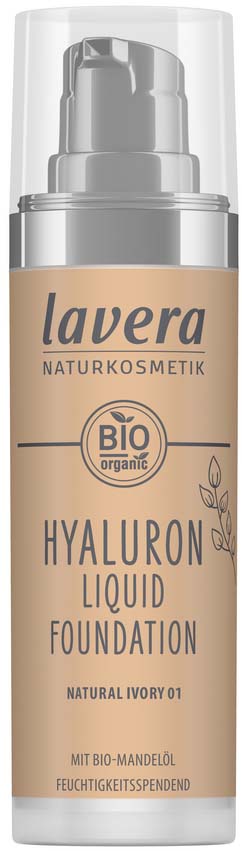 Lavera Hyaluron Liquid Foundation 30 ml - podkład do twarzy Natural Ivory 01