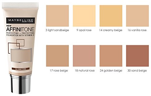 Maybelline affinitone Perfecting and Protecting Foundation 30 ML 260279