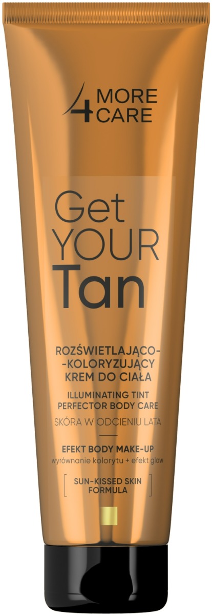 More 4 Care Get Your Tan rozświetlający Krem koloryzujący do ciała 100 ml