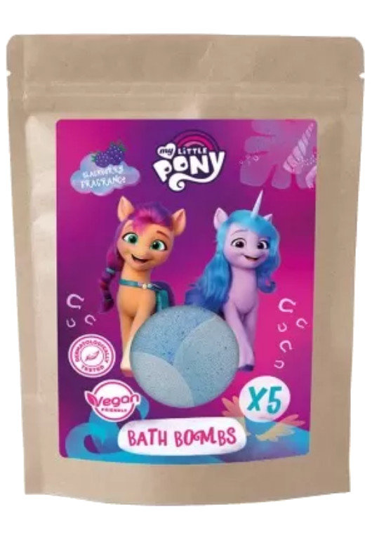 My Little Pony My Little Pony - Musujące kule do kąpieli 5 x 50g