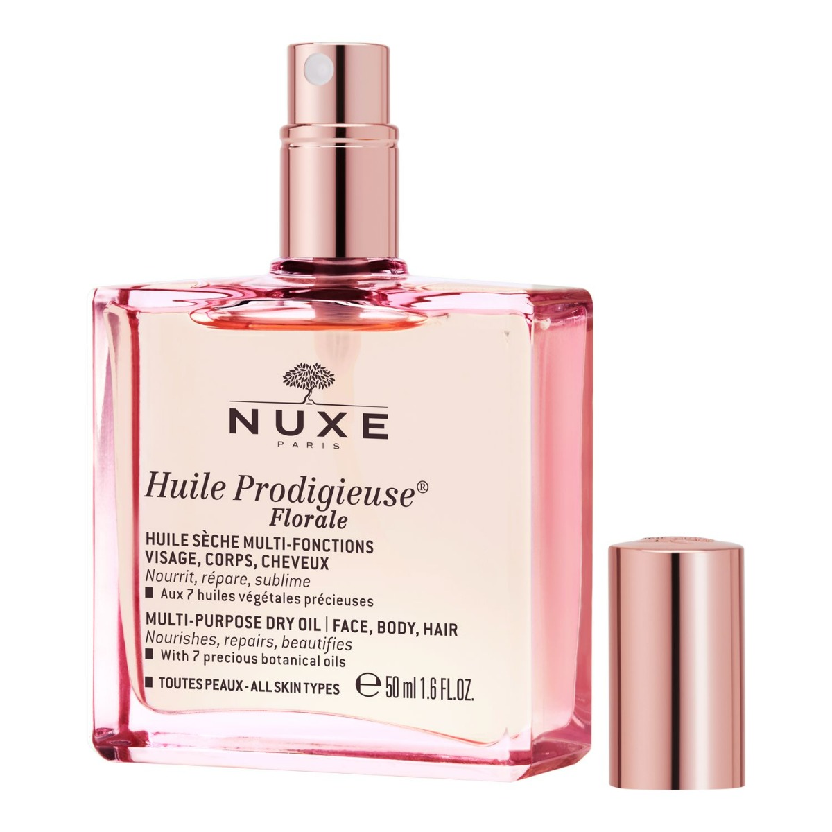 Nuxe Huile Prodigieuse Florale multifunkcyjny suchy olejek do twarzy ciała i włosów 50 ml