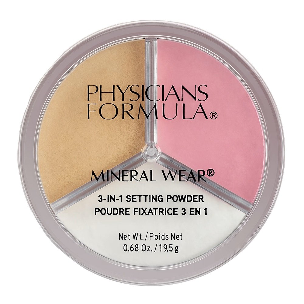 Physicians Formula Mineral Wear 3-In-1 Setting Powder puder 19,5 g dla kobiet