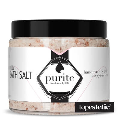 Purite Purite Bath Salt Rose and Vanilla Sól do kąpieli - Róża i Wanilia 800 g