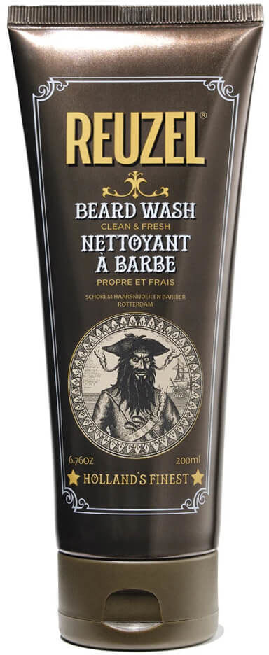 Reuzel Reuzel Beard Clean&Fresh Szampon nawilżająco-zmiękczający do brody i wąsów dla mężczyzn 200ml 17164
