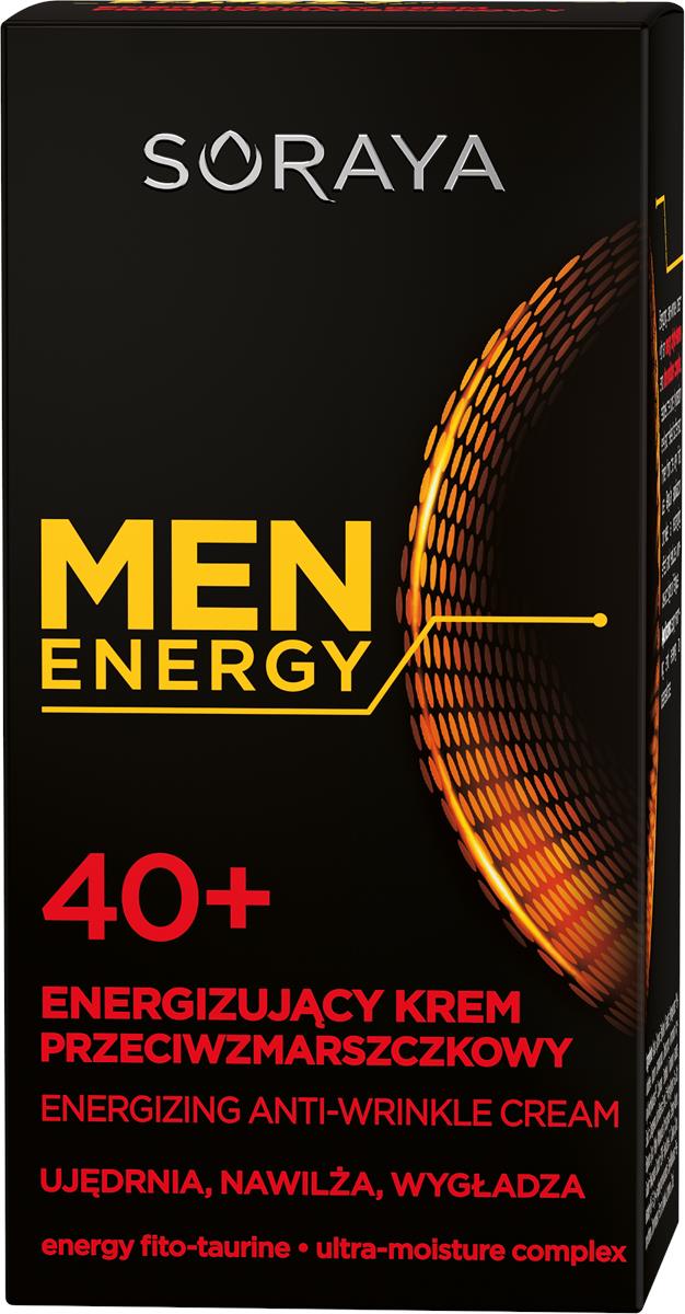 Soraya Men Energy 40+ Krem Przeciwzmarszczkowy