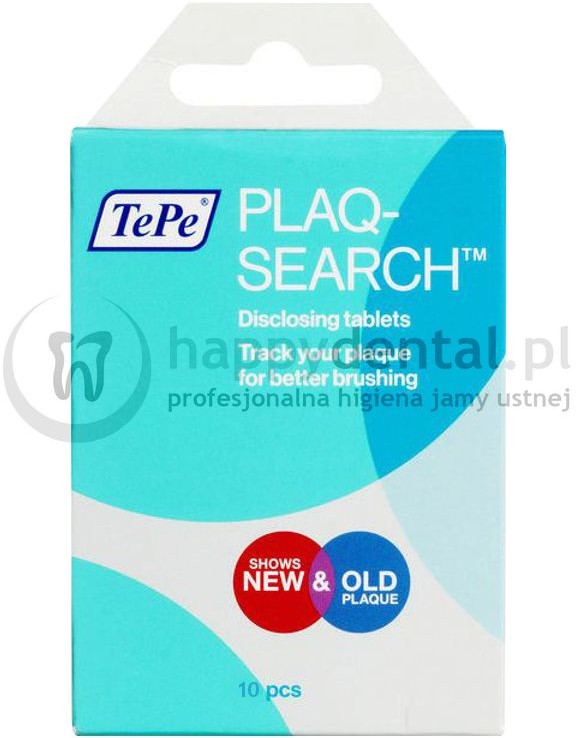 Tepe TePe PlaqSearch 10szt. - tabletki do wybarwiania płytki nazębnej