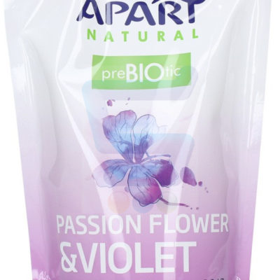 Apart Natural Prebiotic Mydło do rąk w płynie Passion Flower & Violet zapas 400 ml