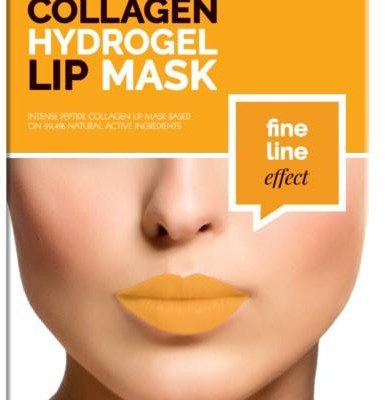 Beauty Face Beauty Face Collagen Hydrogel Lip Mask przeciwzmarszczkowa kolagenowa maska na usta ze złotem