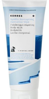 Korres Santorini Vine Body Milk nawilżające mleczko do ciała o zapachu kwiatu winorośli 200ml