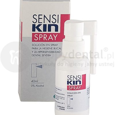 Laboratorios KIN SensiKIN Spray 40ml - spray do stosowania miejscowego przy silnej bolesności i nadwrażliwości zębów