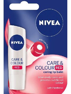 Nivea Lip Care & Color Pomadka ochronna RED 4.8g