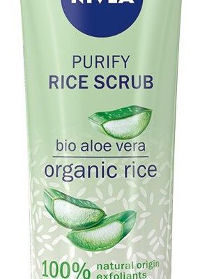 Nivea Rice Scrub Purify Peeling ryżowy z Bio Aloesem 75ml SO_106453