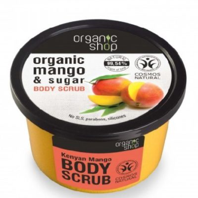 Organic Shop Scrub do ciała kenijskie mango BDIH 250 ml SIBERICA