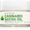 Avon Cannabis Sativa Oil krem nawilżający z olejkiem konopnym 50ml