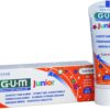 GUM Butler Sunstar Gum Junior Tutti-frutti - Pasta do zębów o owocowym smaku dla dzieci od 7 roku życia 50ml