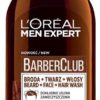 L'Oreal Paris L'Oreal Paris Men Expert Barber Club 3in1 oczyszczający żel do mycia brody twarzy i włosów 200ml