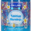On Line Senses Pieniąca sól do kąpieli Tahitian Mornings 480 g