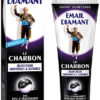 Sante Beaute EMAIL DIAMANT Charbon 75ml - purpurowa pasta wybielająca do zębów z aktywnym węglem
